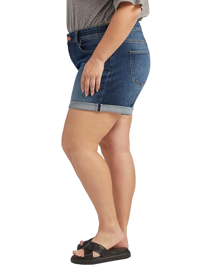 

Шорты Jag Jeans Plus Size Alex Mid-Rise 6" Boyfriend Shorts, цвет Patriot Blue