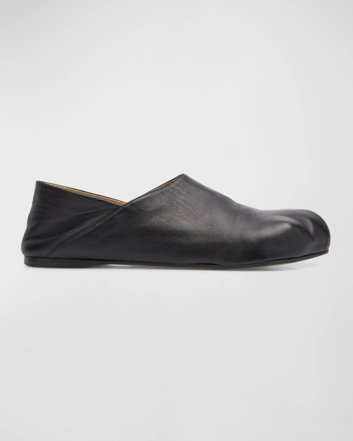 

Мужские кожаные тапочки-лоферы JW Anderson, цвет Black