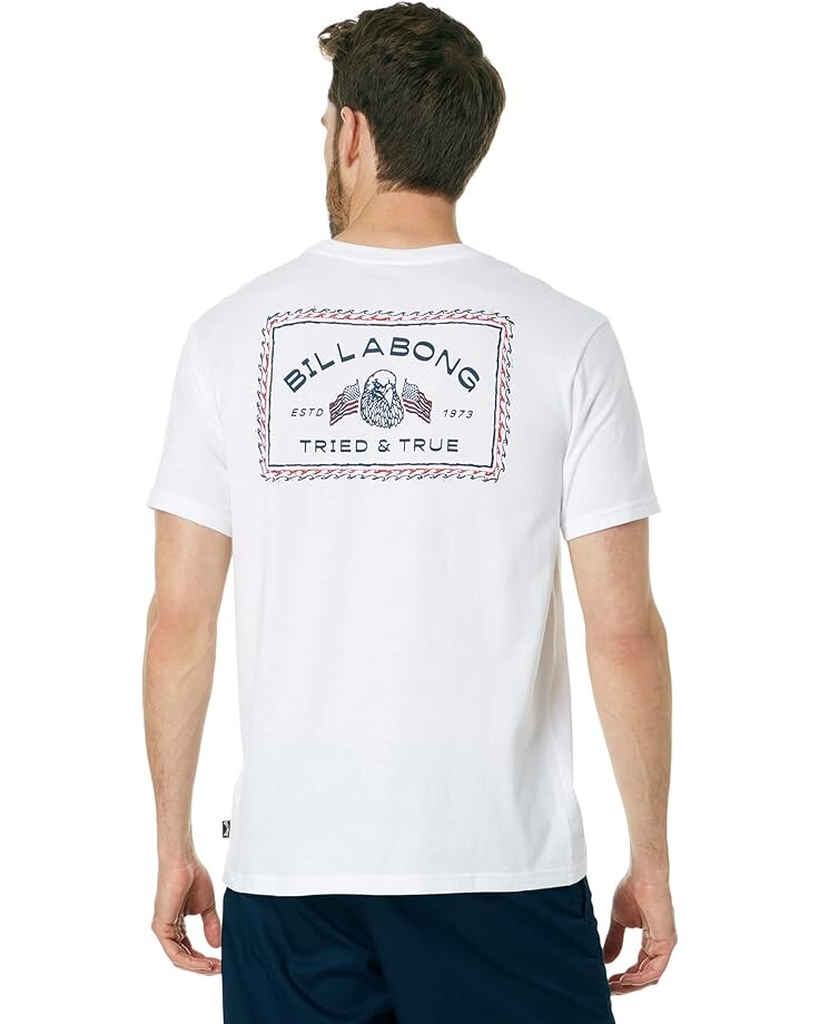 

Футболка Billabong One Nation Short Sleeve Tee, белый