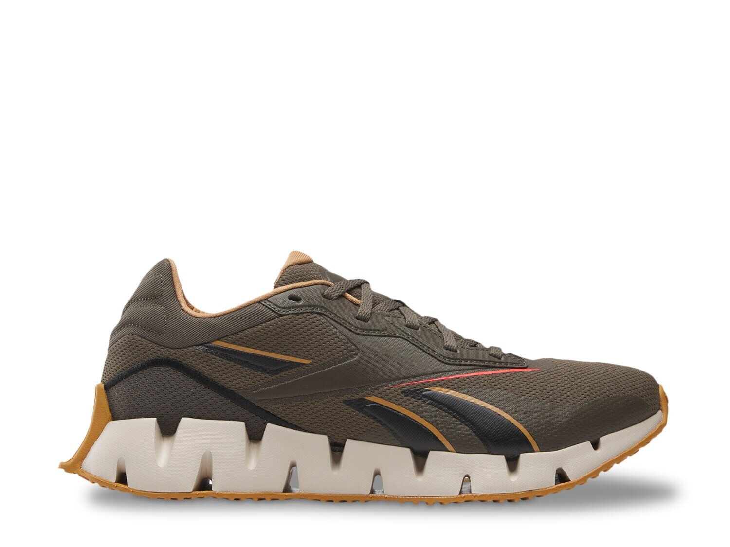 

Беговые кроссовки Zig Dynamica 4 — мужские Reebok, коричневый/серый