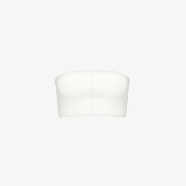 

Укороченный топ-бандо winona эластичной вязки Frankie Shop, цвет mastic