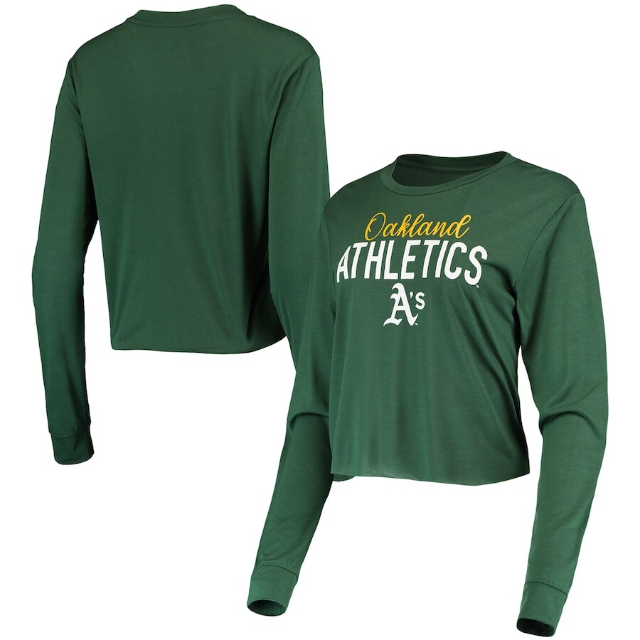 

Футболка с длинным рукавом 5th & Ocean by New Era Oakland Athletics