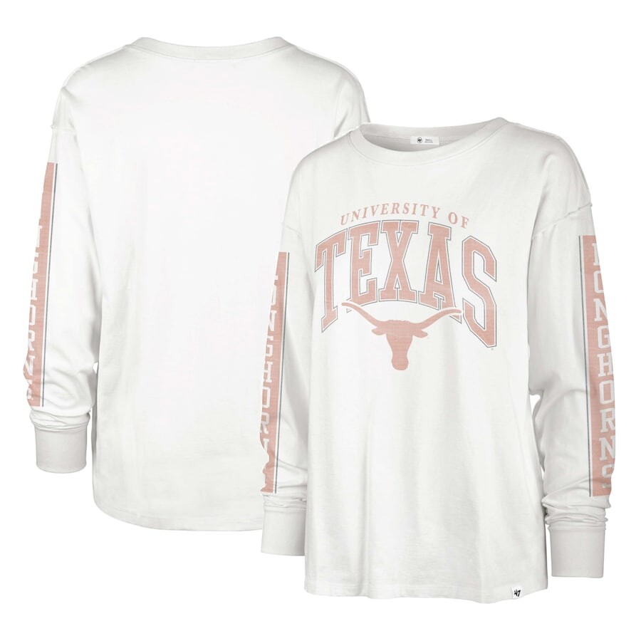 

Футболка с длинным рукавом 47 Texas Longhorns, белый