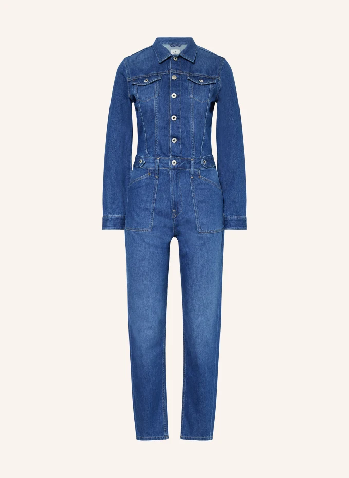 

Джинсовый комбинезон Pepe Jeans, синий