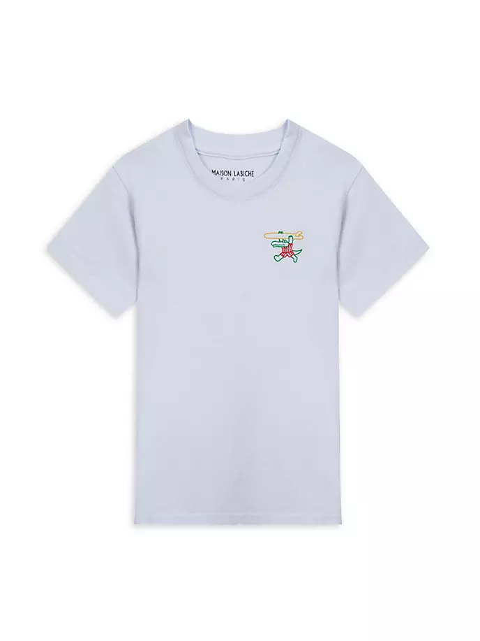 

Футболка Little Boy's Leon Surfing Crocodile Maison Labiche, синий