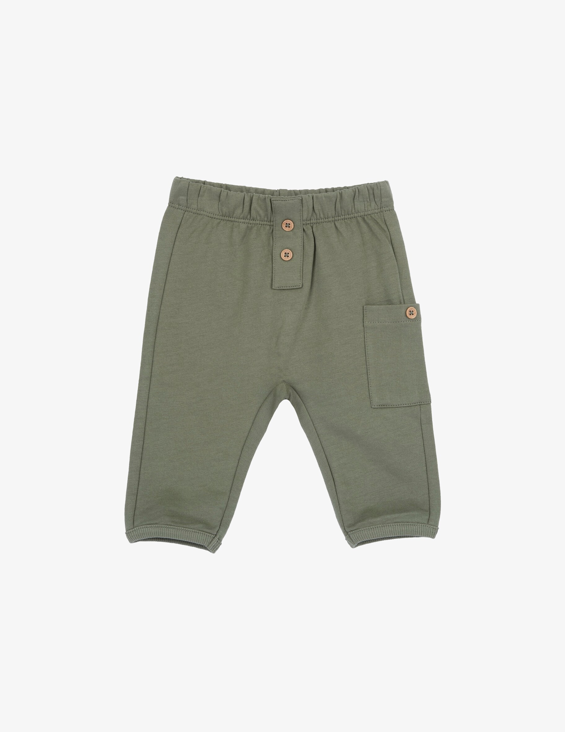 Хлопковые брюки Chicco, зеленый брюки chicco размер 68 зеленый