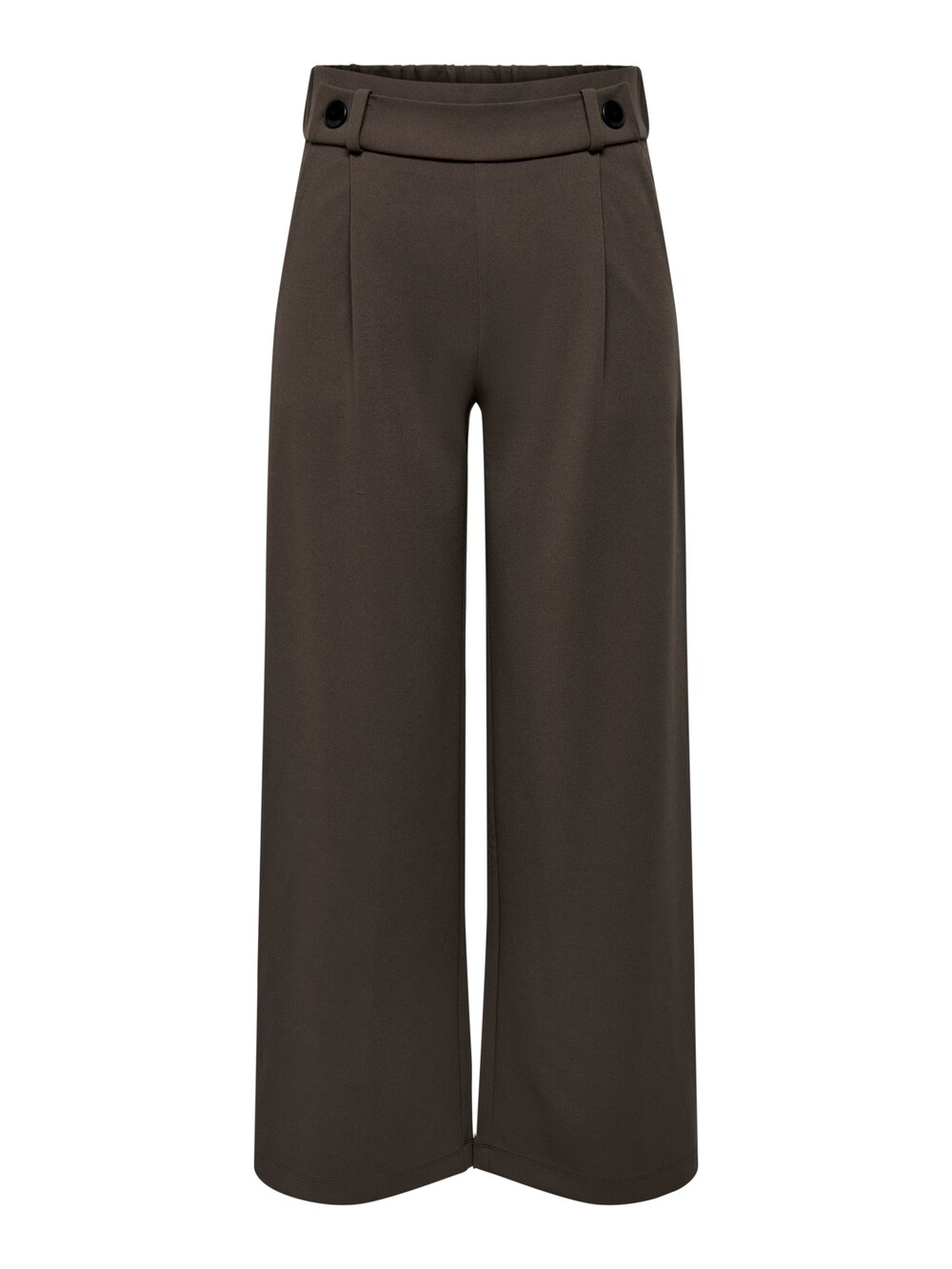 Широкие брюки со складками спереди JDY Geggo, темно коричневый