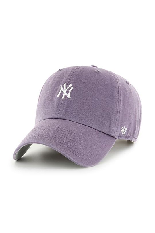 Кепка 47Brand MLB New York Yankees 47brand, фиолетовый панама 47brand fleece bucket new york yankees ярко фиолетовый b flcbk17pff bv