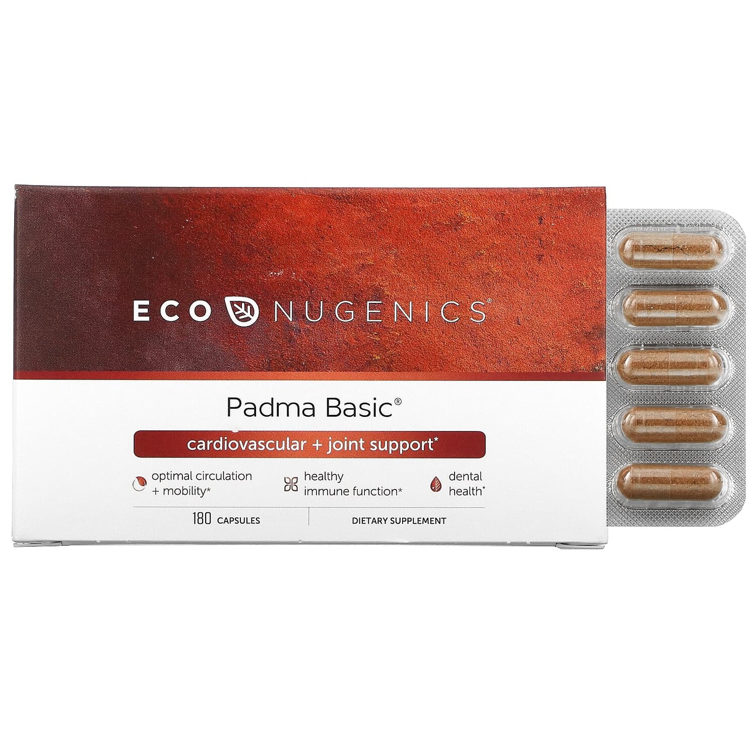 

Padma Basic, 180 капсул, Econugenics