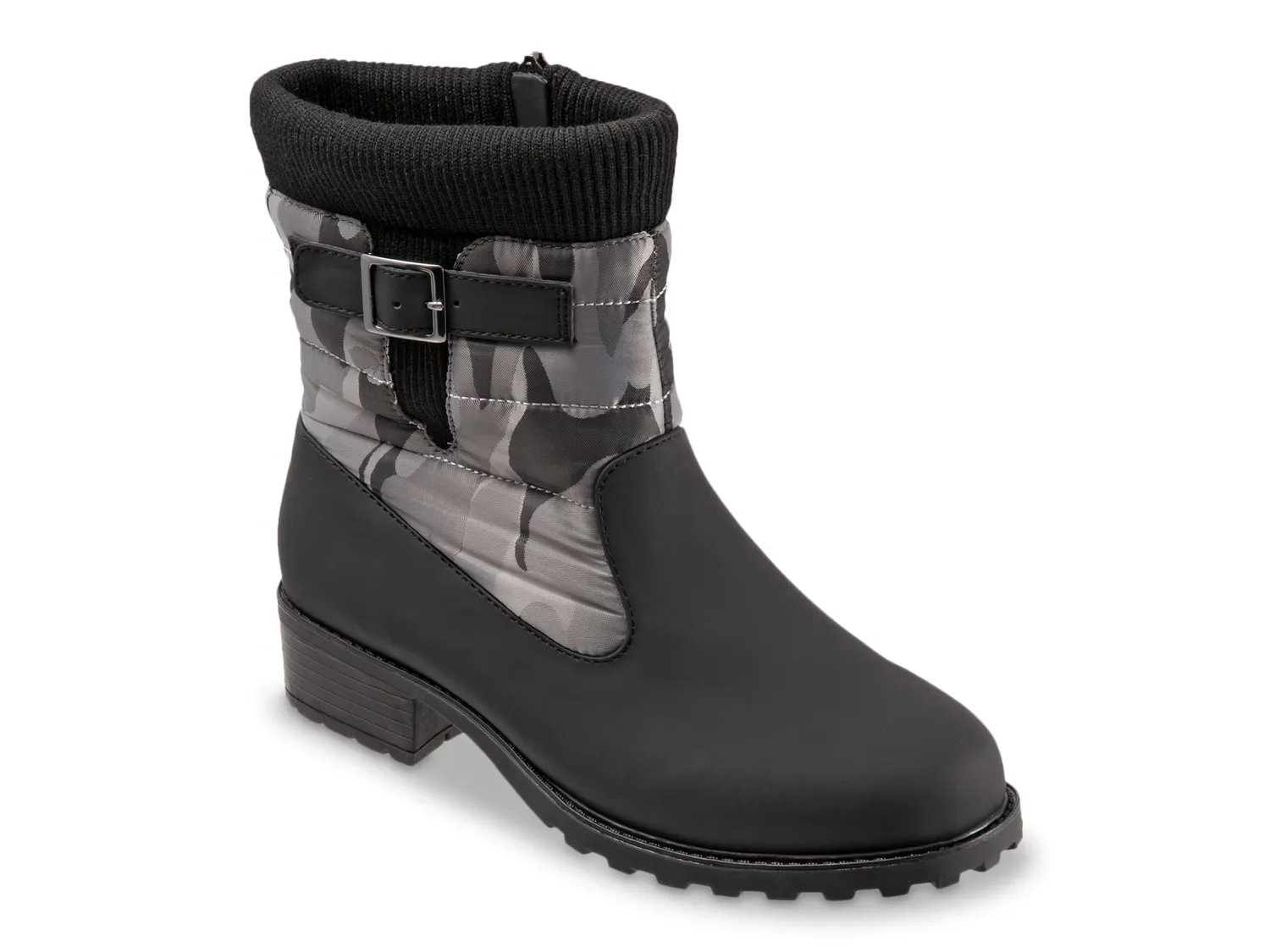 

Сапоги Berry Mid Snow Boot Trotters, черный/серый