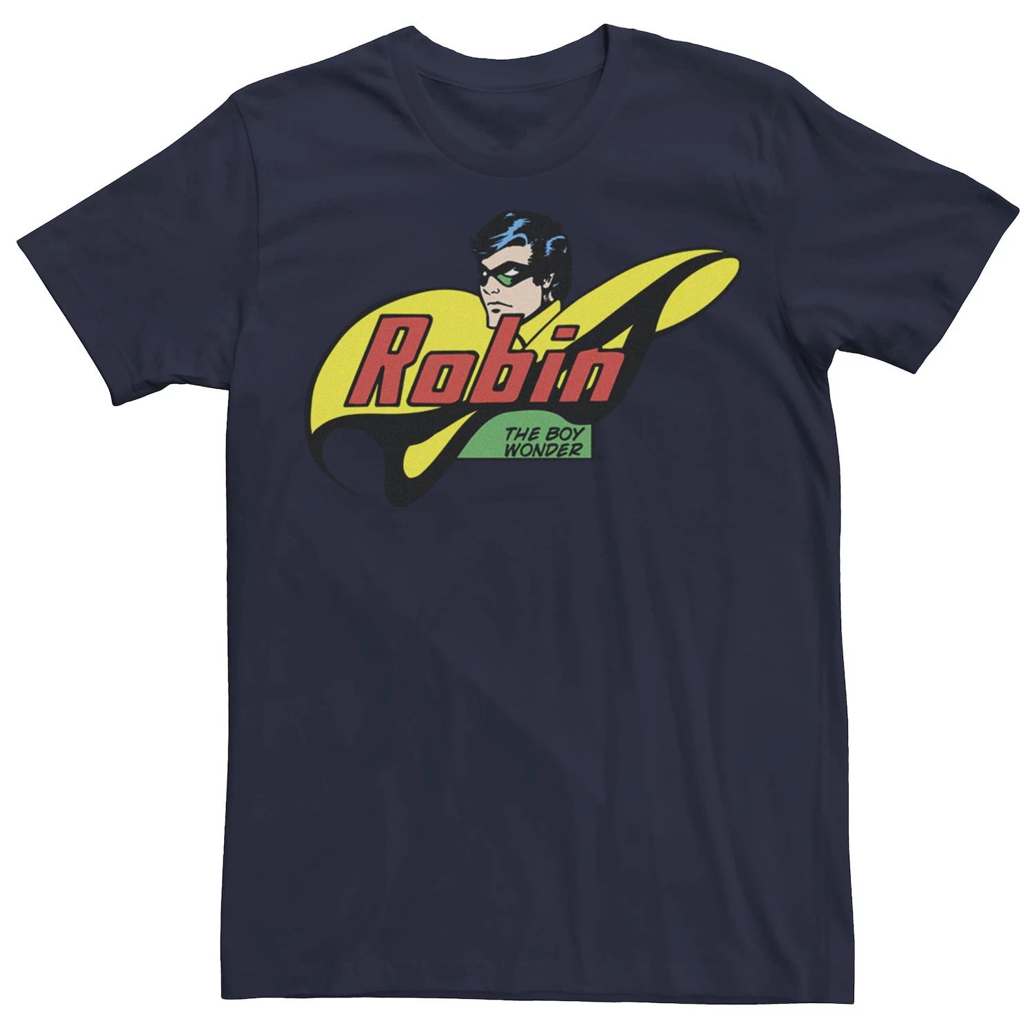 Мужская футболка Robin The Boy Wonder Comics, Синяя DC Comics, синий фигурка neca dc comics robin