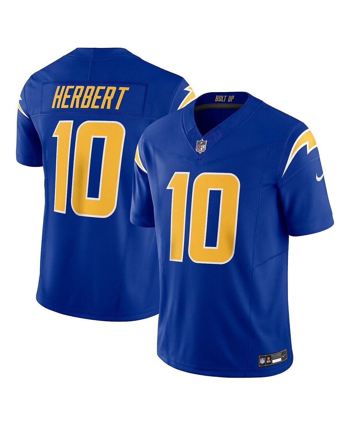 

Мужские кроссовки Justin Herbert Royal Los Angeles Chargers Vapor F.U.S.E. Ограниченный Джерси Nike