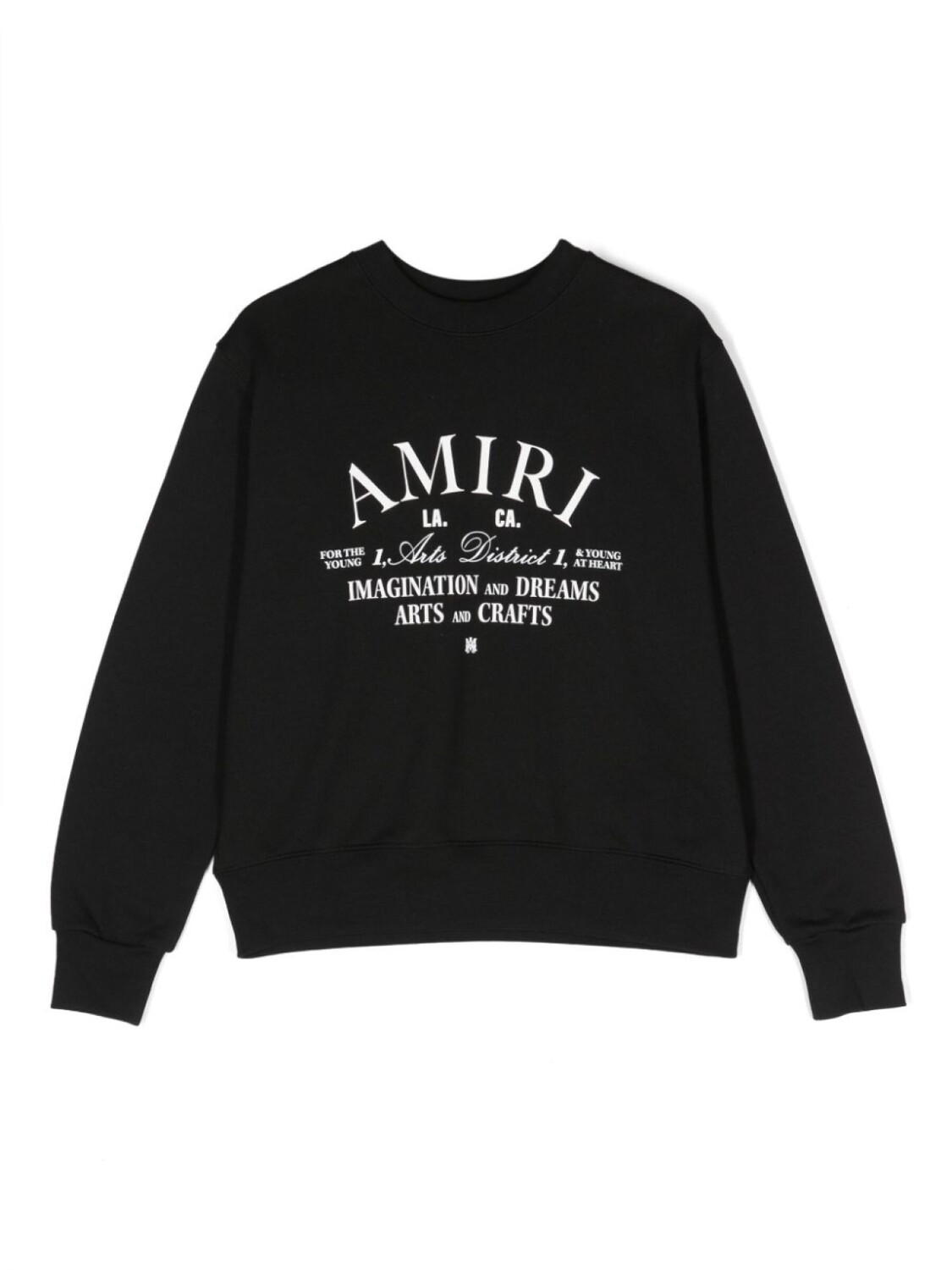 

AMIRI KIDS толстовка с логотипом, черный