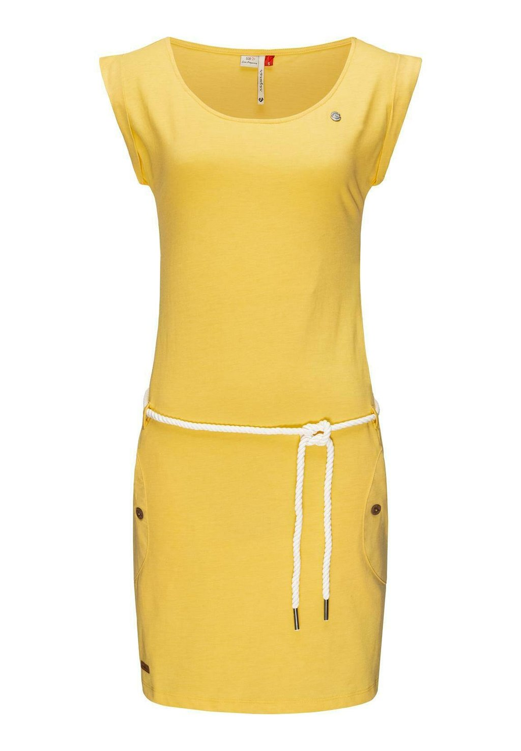 Платье из джерси Ragwear, желтый меланж
