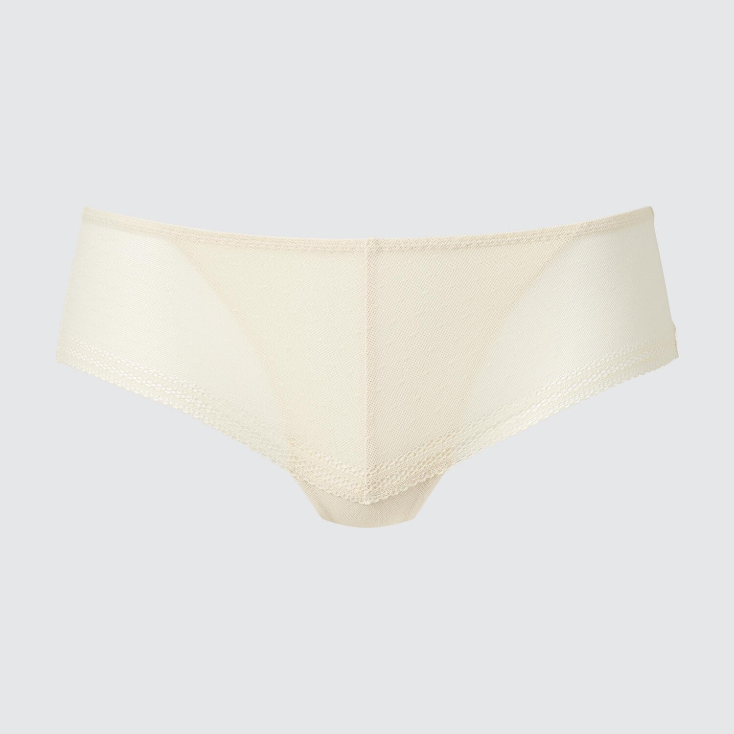 

Кружевные трусы Hiphugger Uniqlo, кремовый