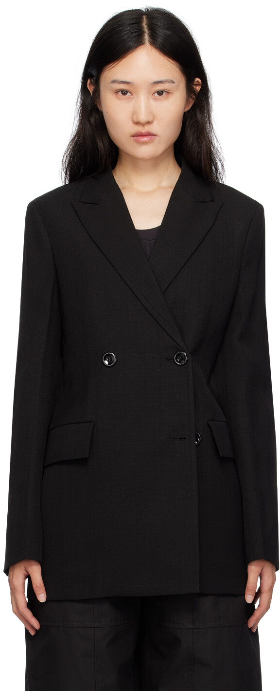 

Черный строгий пиджак Jil Sander