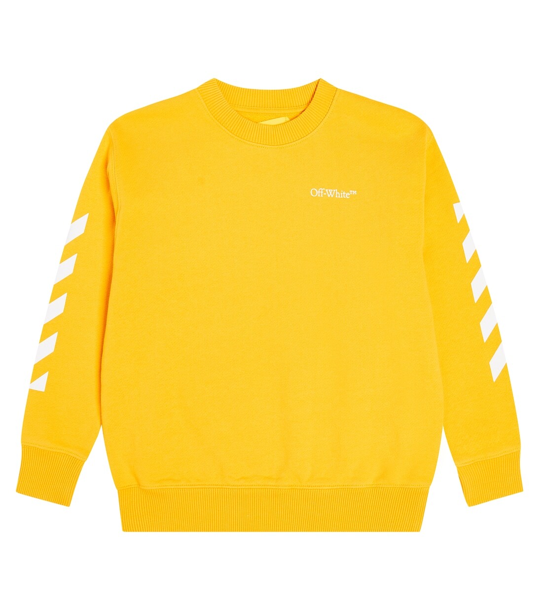 

Толстовка из хлопка с принтом Off-White, белый