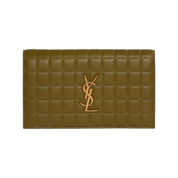

Кошелек Saint Laurent Wallet, цвет Vert Olive