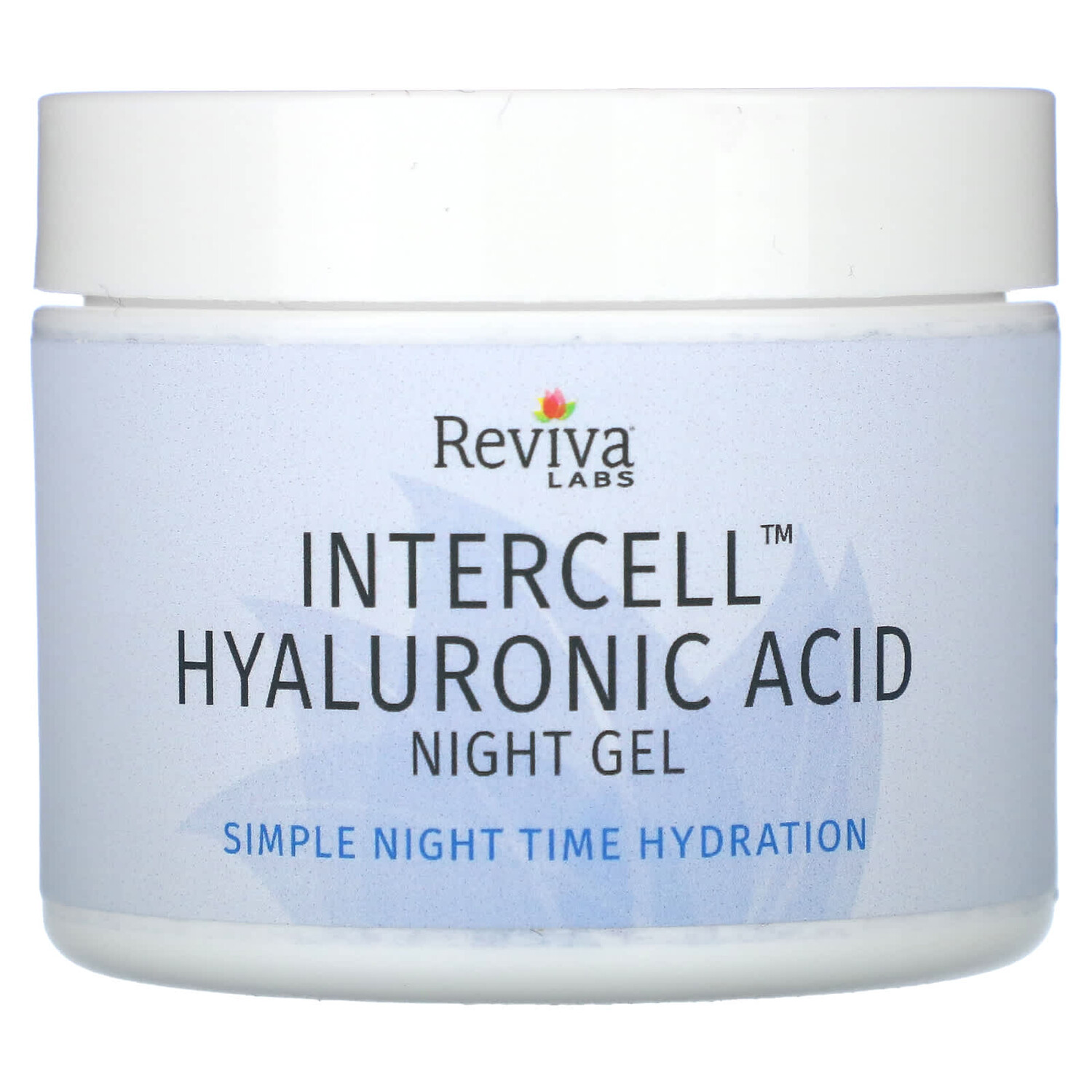 

InterCell, гиалуроновая кислота, ночной гель, 55 г (2,0 унции), Reviva Labs
