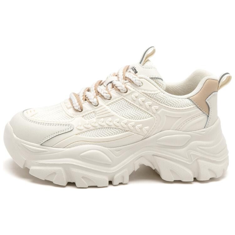 

Кроссовки AGSDON Chunky Sneakers Women's Low-top, цвет Beige apricot color [four seasons]
