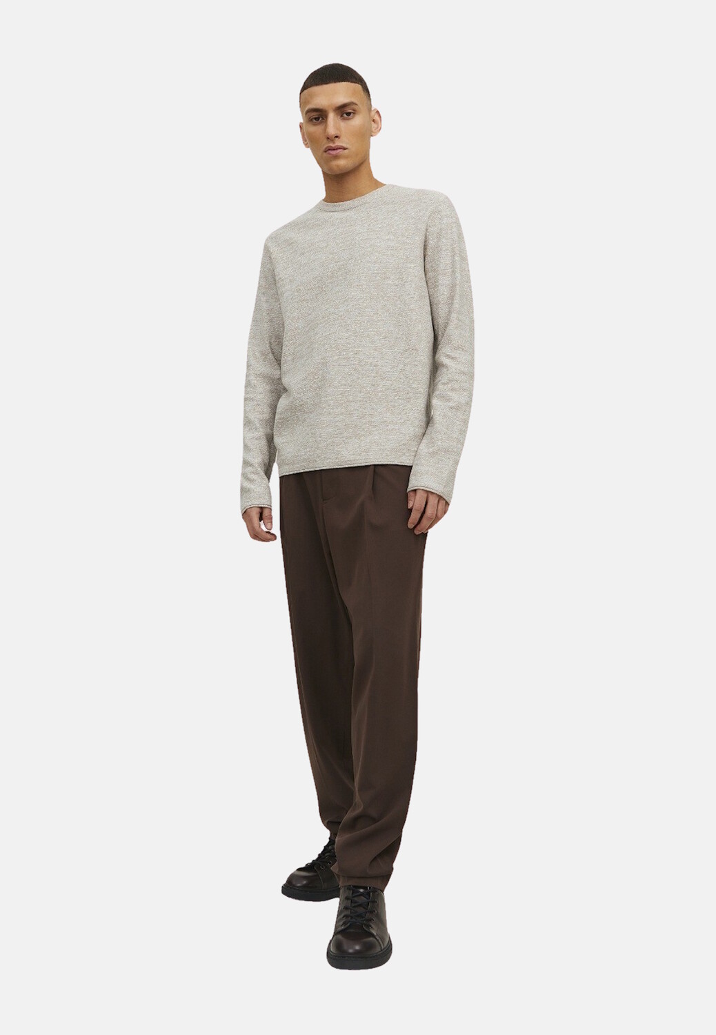 

Пуловер Jack & Jones 'Summer', светло серый