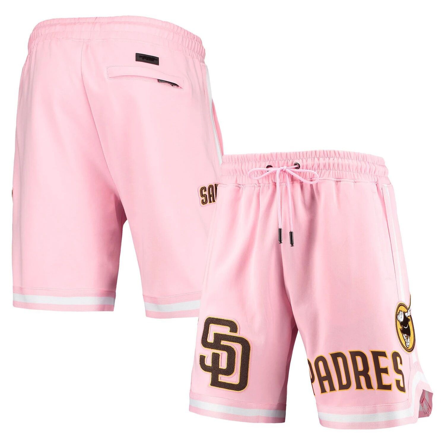 

Мужские стандартные розовые шорты San Diego Padres Club Club