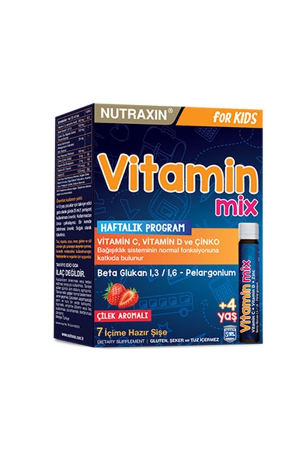 

Nutraxin Витаминная смесь со вкусом клубники +4 Age Supplementary Food 25 мл X 7 пакетиков
