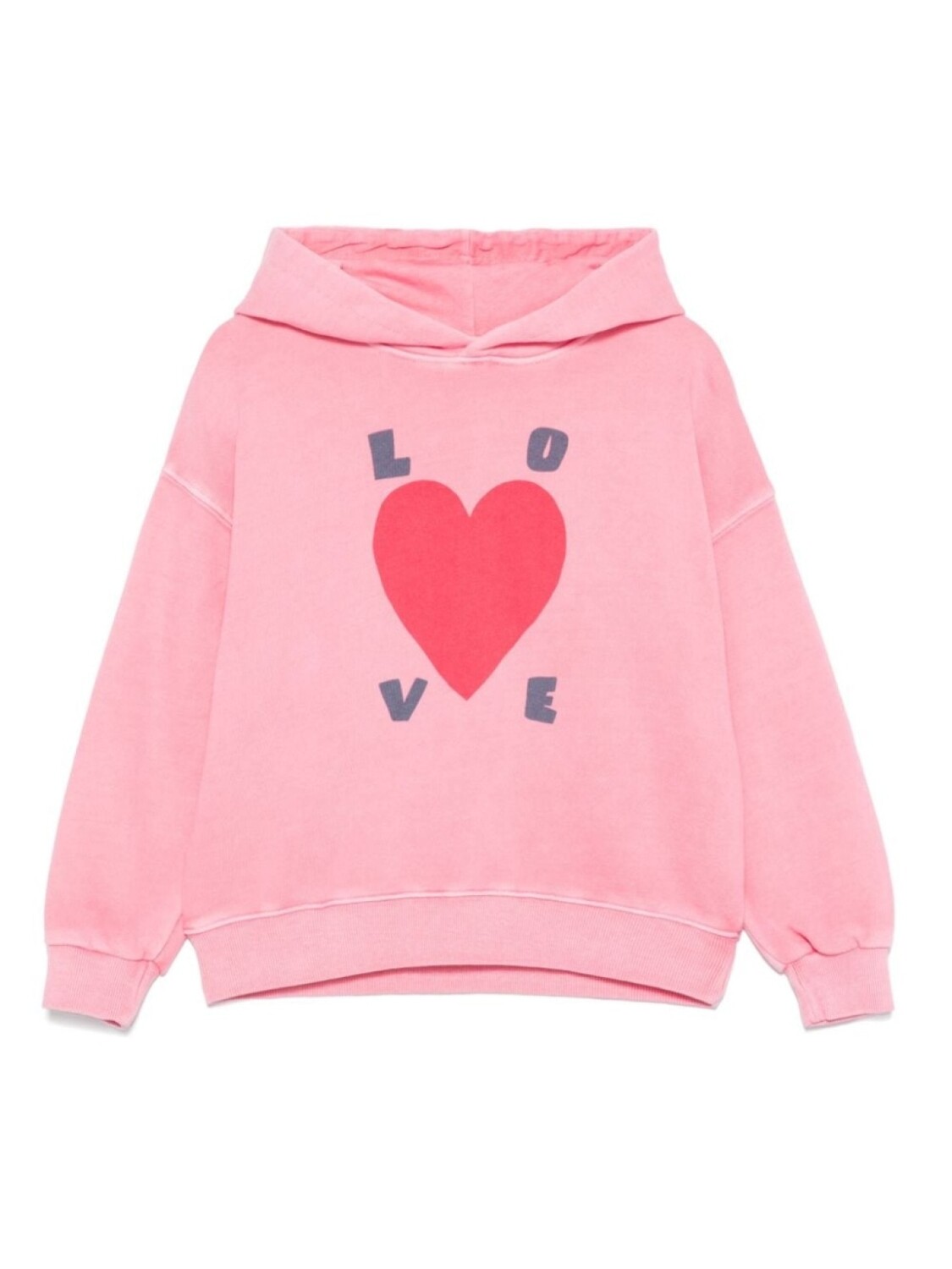 

JELLYMALLOW толстовка с капюшоном Love, розовый