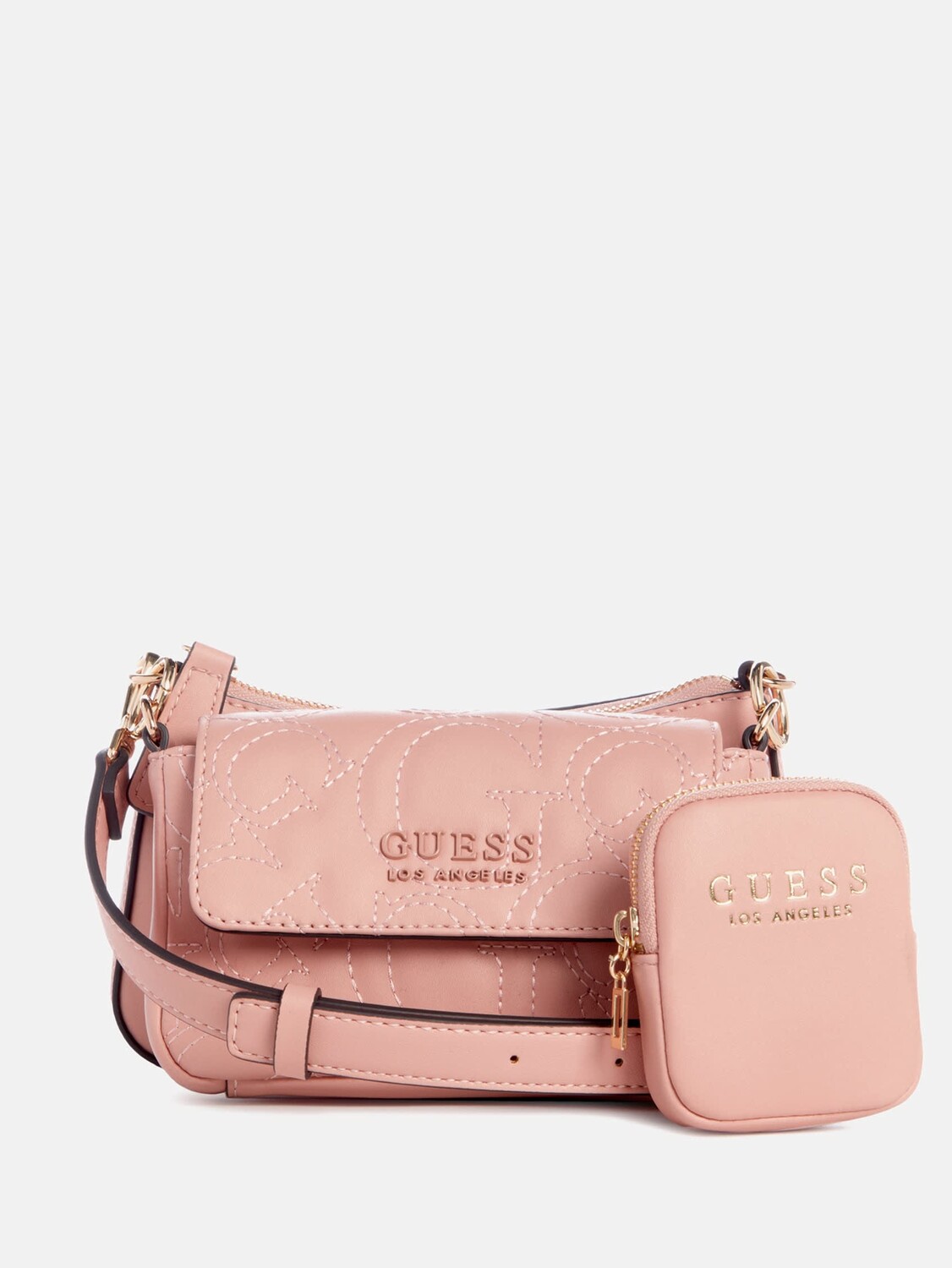 

Через плечо Bryxton с молнией и верхом Guess Factory, цвет Blush