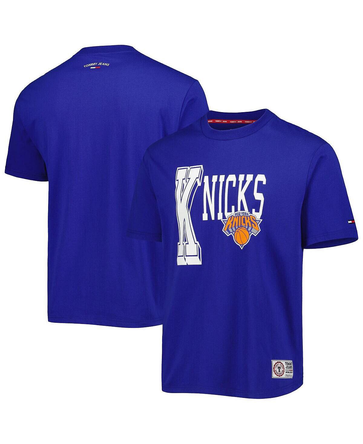 

Мужская синяя футболка New York Knicks Mel Varsity Tommy Jeans, Синий