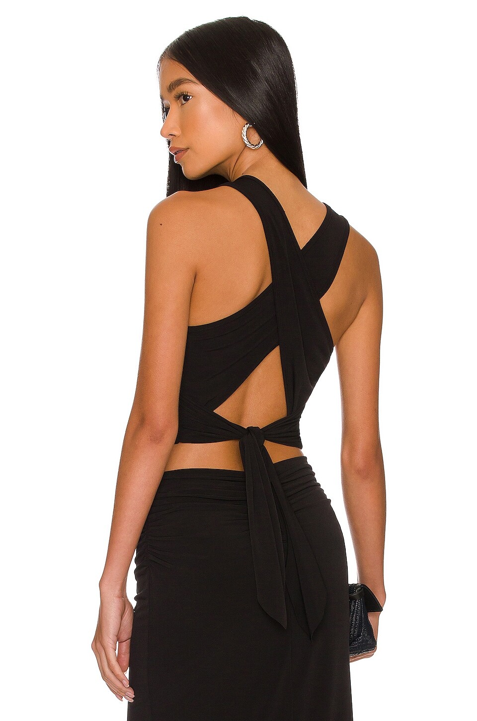 

Майка Lanston Wrap Back, черный