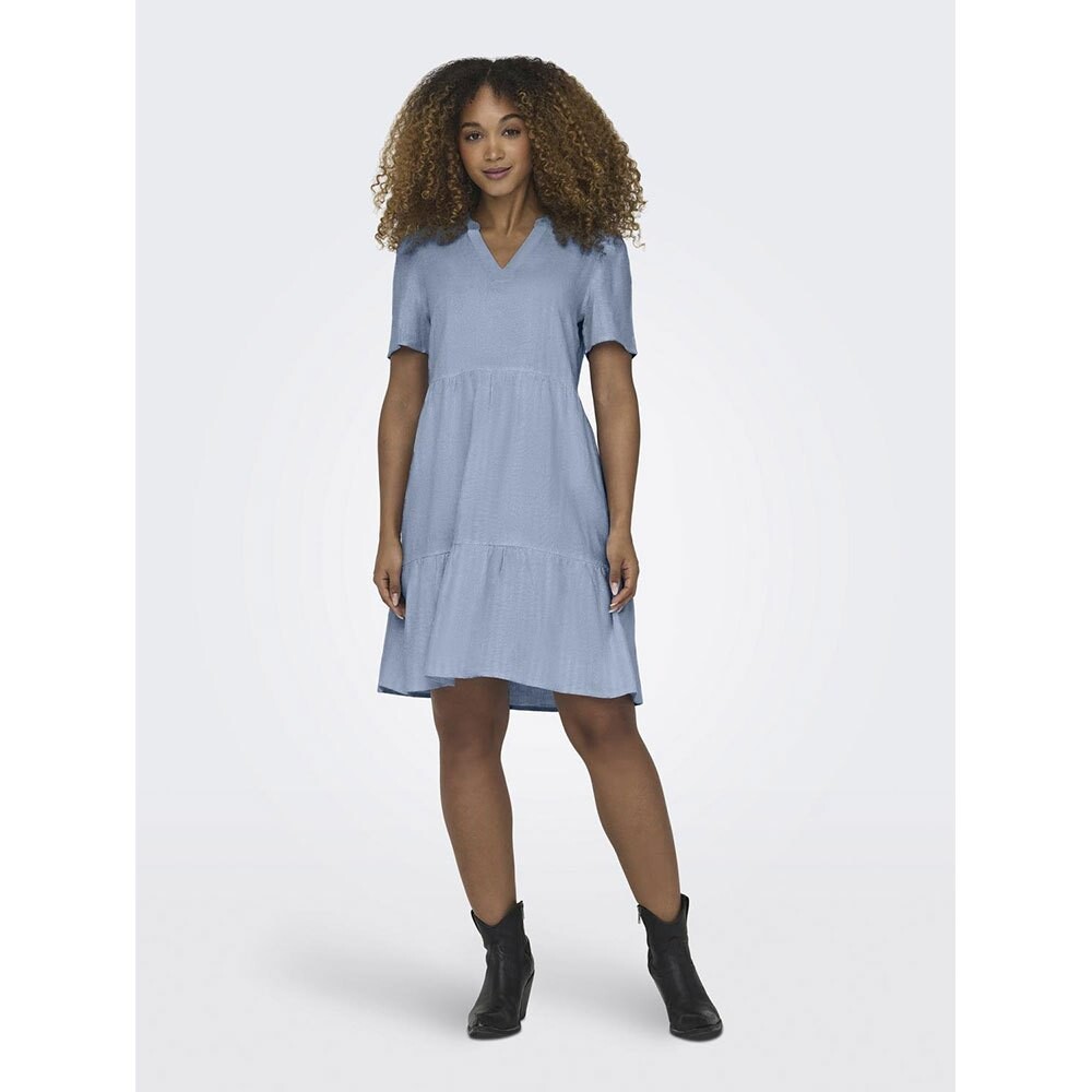 

Платье Only Tiri Caro Short Sleeve Short, синий