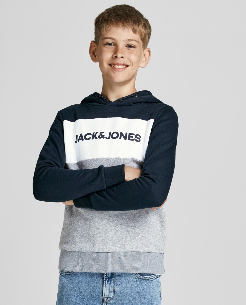 

Толстовка для мальчика с длинными рукавами Jack & Jones, синий