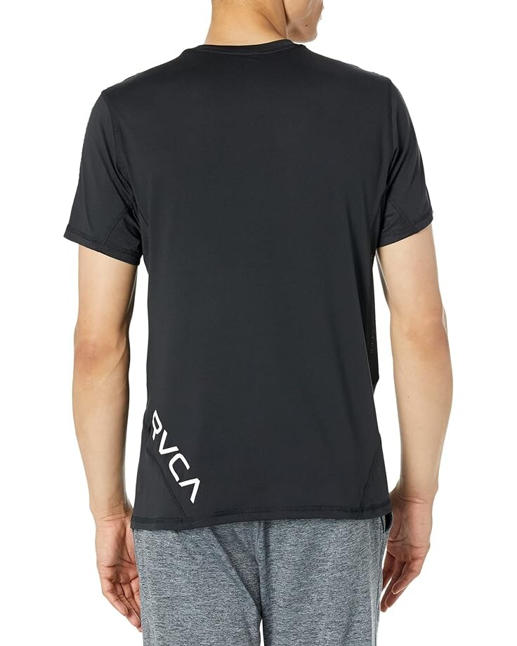

Топ RVCA VA Sport Vent Short Sleeve Top, цвет Black/Black