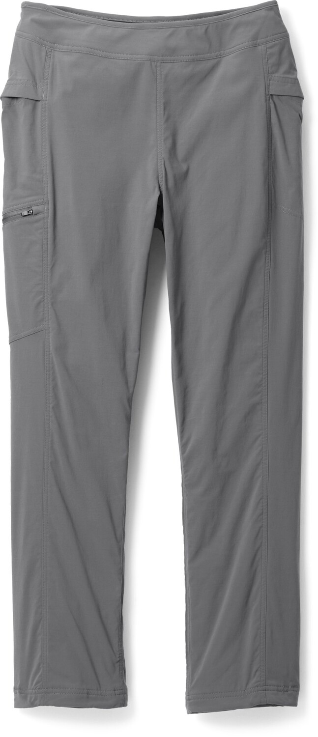 

Брюки с высокой посадкой на подкладке Dynama — женские Mountain Hardwear, серый