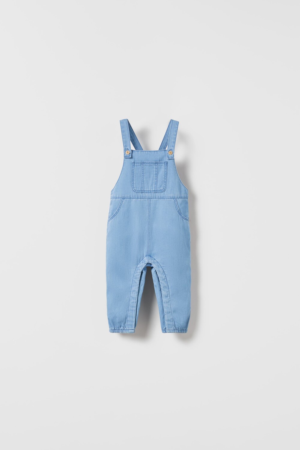 

Из джинсового джинсового джимпера Zara, средне-синий
