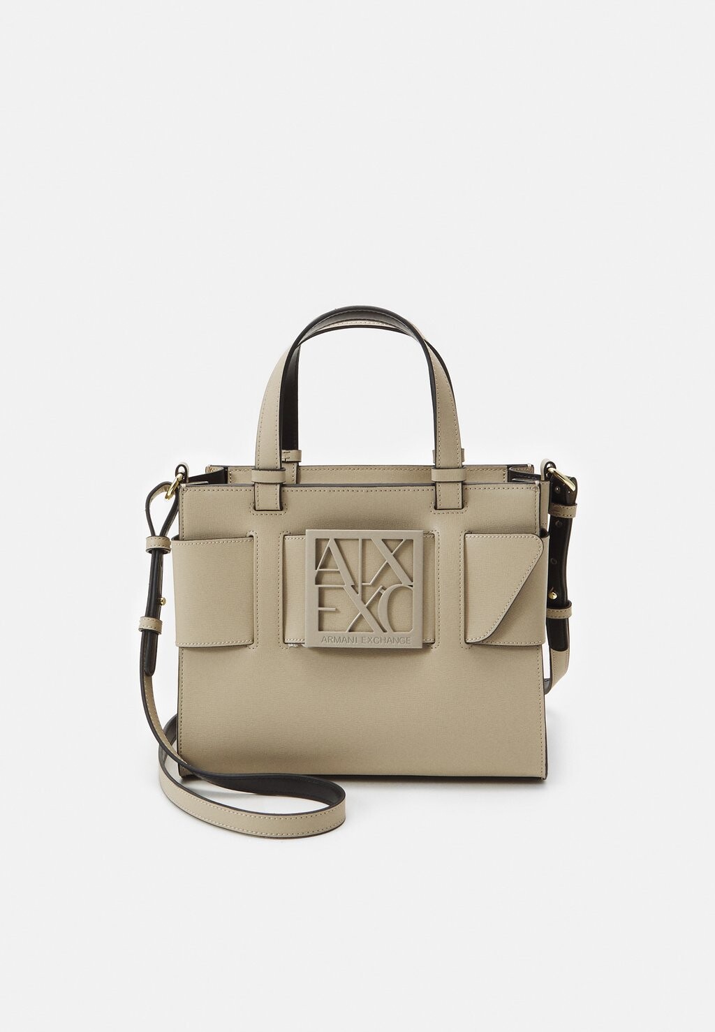 

Сумочка Borsa Tote Armani Exchange, бежевый