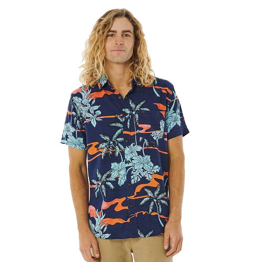 

Рубашка с коротким рукавом Rip Curl Barrel Killa, синий