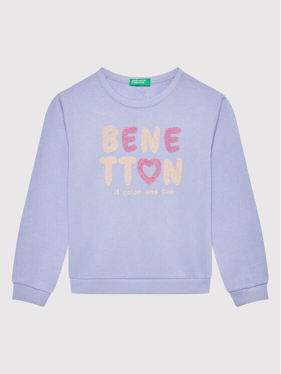 

Толстовка обычного кроя United Colors Of Benetton, фиолетовый