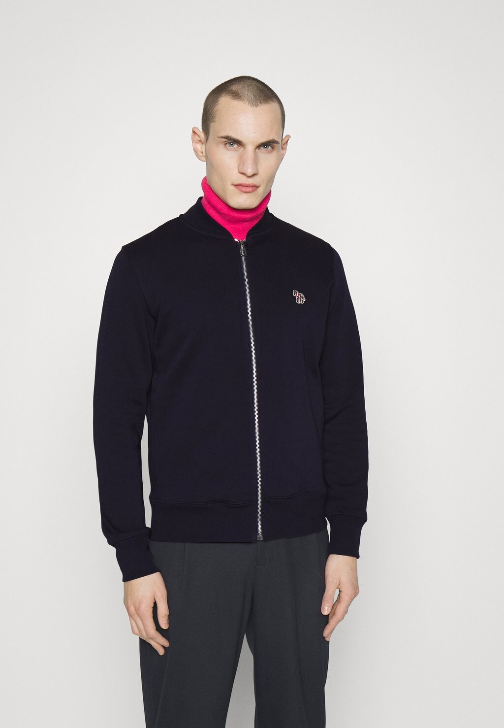 

Толстовка на молнии FIT ZIP ZEBRA PS Paul Smith, темно-синий