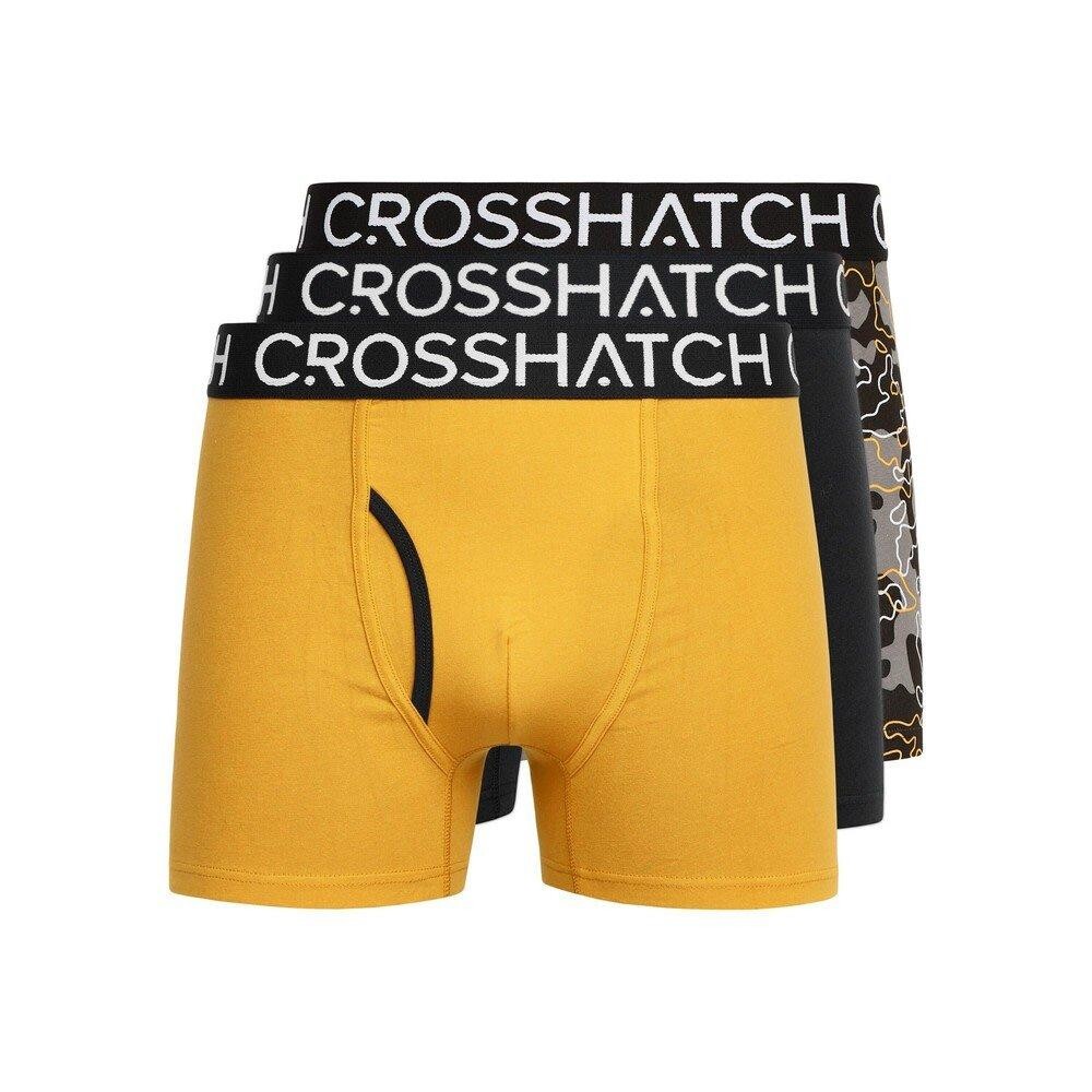 

Боксеры Lynol (3 шт.) Crosshatch, желтый