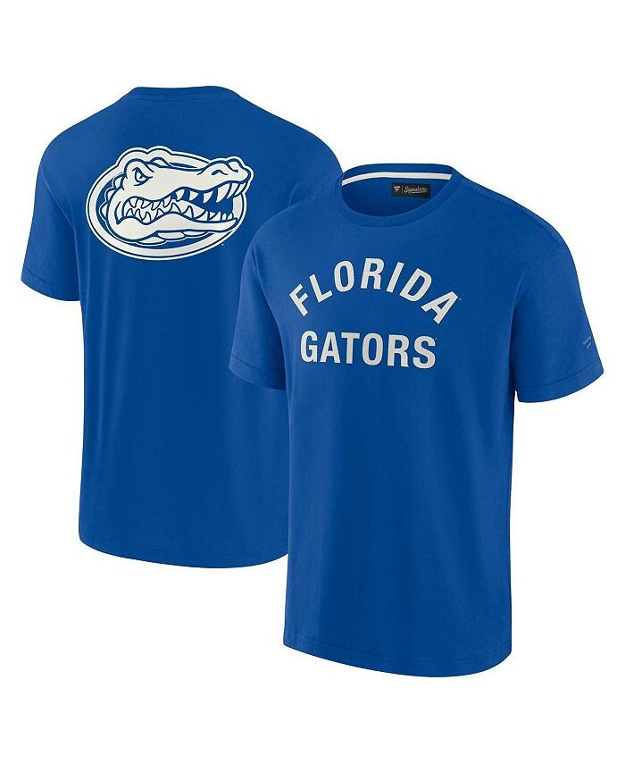 

Супермягкая футболка с короткими рукавами Royal Florida Gators для мужчин и женщин Fanatics Signature, синий