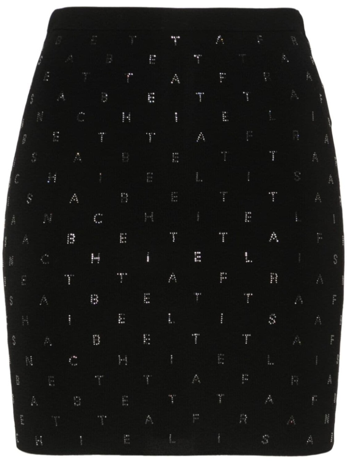 

Elisabetta Franchi юбка мини с кристаллами, черный