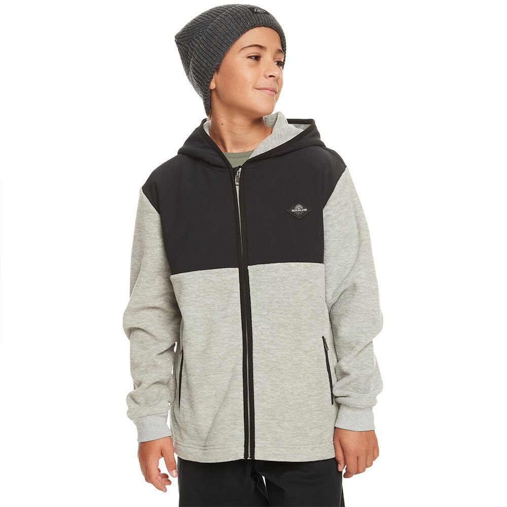 

Толстовка Quiksilver Taped Off Full Zip, серый