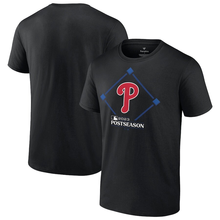 

Футболка с коротким рукавом Fanatics Branded Philadelphia Phillies, черный