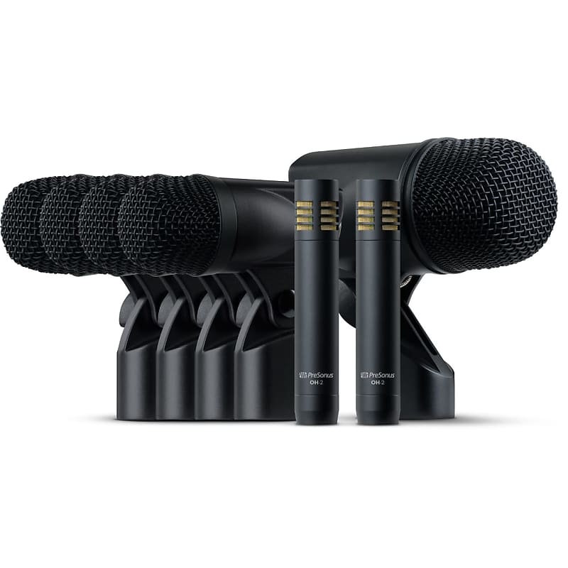 Комплект барабанных микрофонов PreSonus DM-7 Complete Drum Microphone Set комплект микрофонов akg drum set session черный