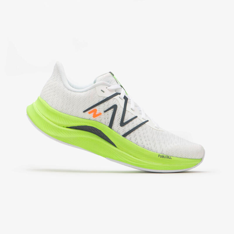 

Кроссовки женские New Balance - Fuelcell Propel V4 белый/неоново-зеленый