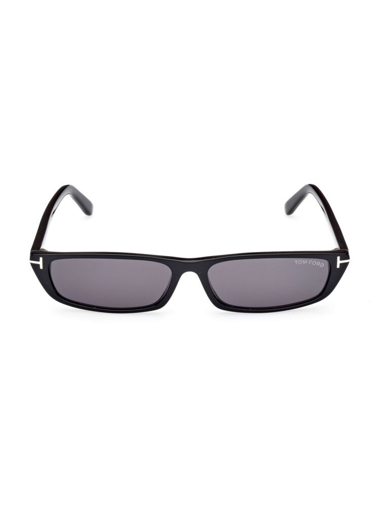 

Прямоугольные солнцезащитные очки Alejandro 59MM Tom Ford, черный