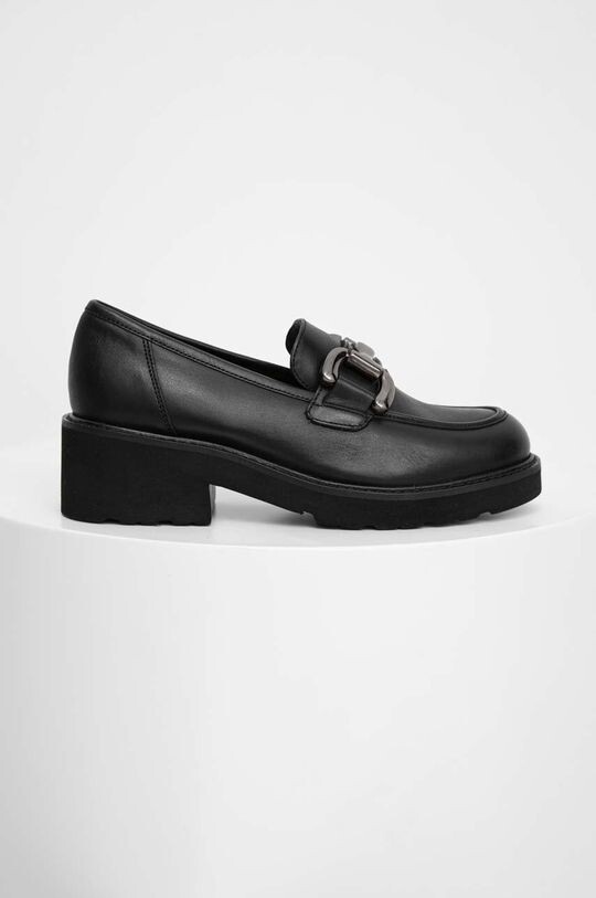 

Кожаные мокасины Answear Lab, черный