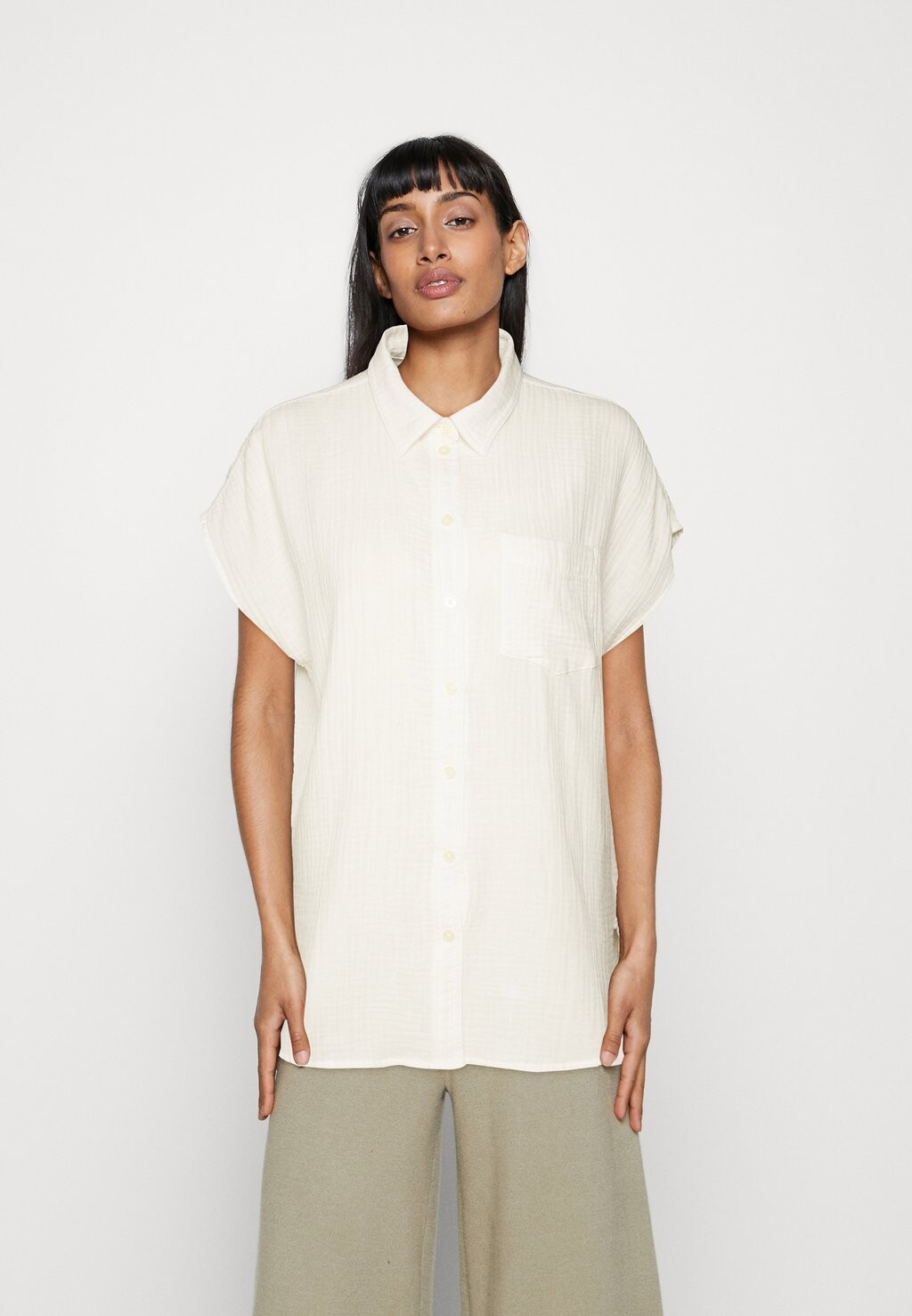 

Блуза на пуговицах Madewell